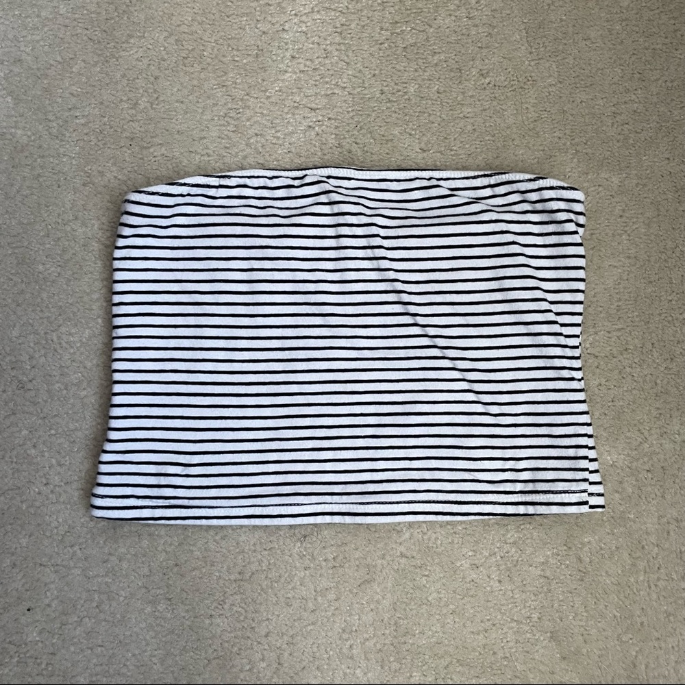 Hollister Striped Tube Top